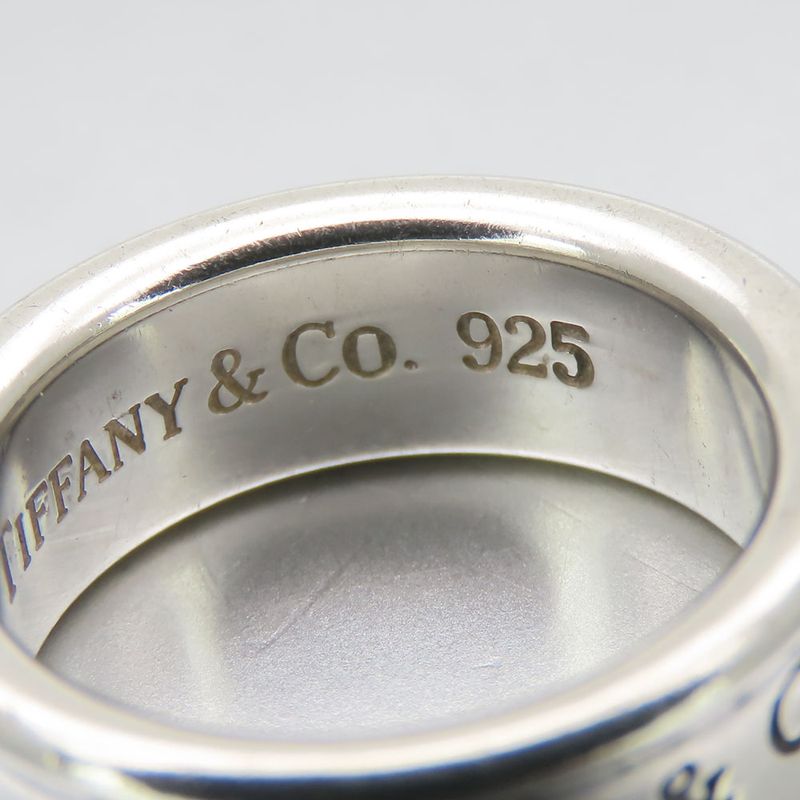 Tiffany & Co Ring 1837 Silver 925 Approx 7.3g Silver Accessory Standard Ladies