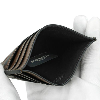 Fendi Card Case F Is Fendi Brown