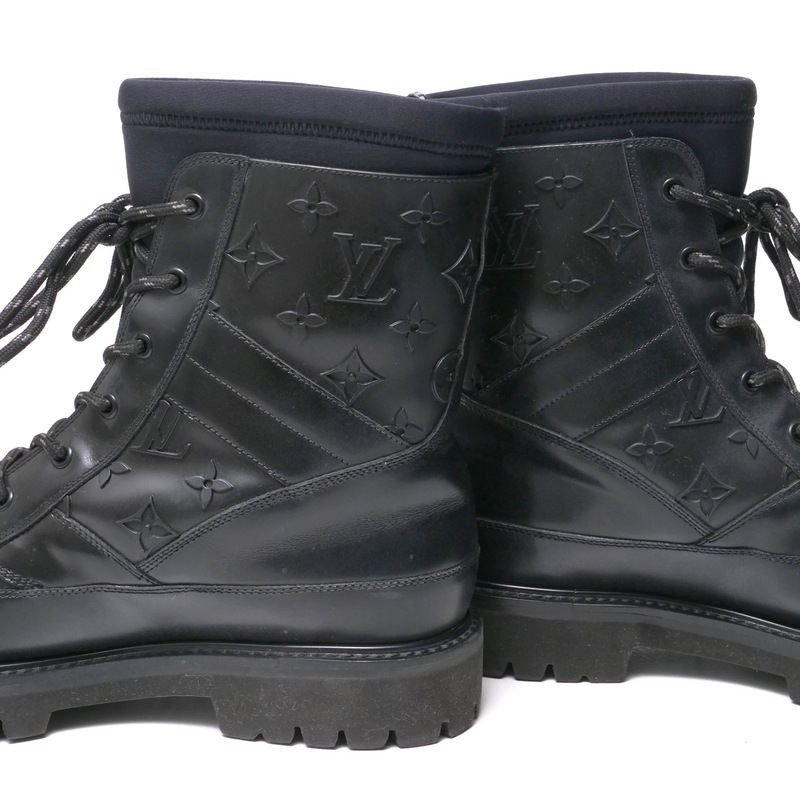 Louis Vuitton Landscape Monogram Boots Size 8 Landscape Line Monogram Leather