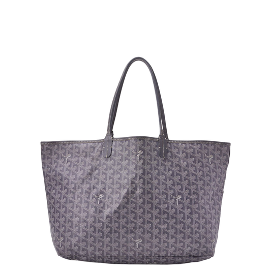 Goyard Saint Louis PM Tote Bag Coated Canvas Gray