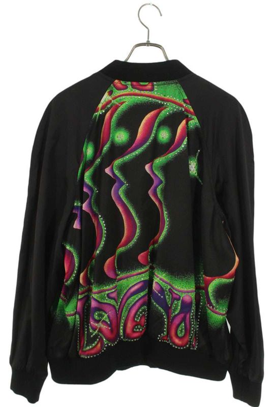 Celine 22SS 2v30h354q Satin Artist Teddy Blouson Men's 50