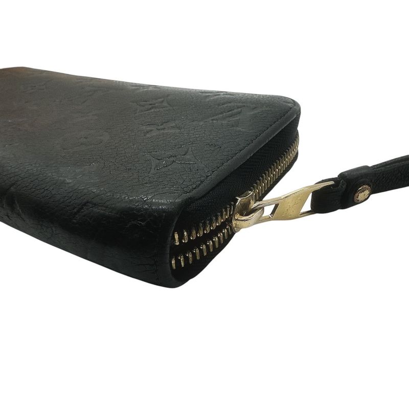 1937 Louis Vuitton Zippy Wallet Monogram-empreinte Zippy Wallet Marine Rouge