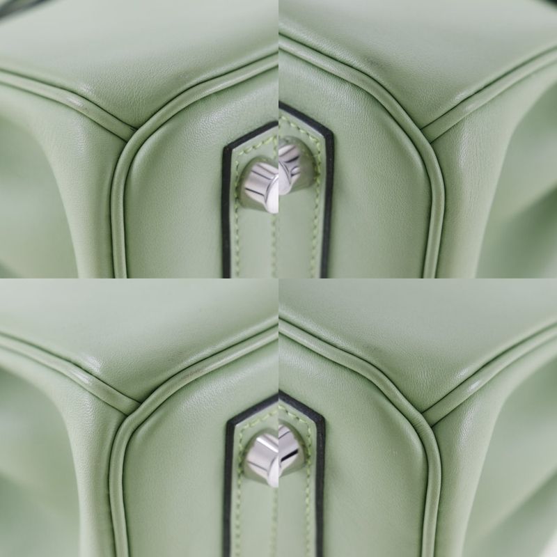 Hermes Birkin 25 Vorsluft Cricket Green Y Handbag