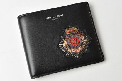Saint Laurent Paris Wallet YSL Saint Laurent Paris Men's Foldable Wallet 361320