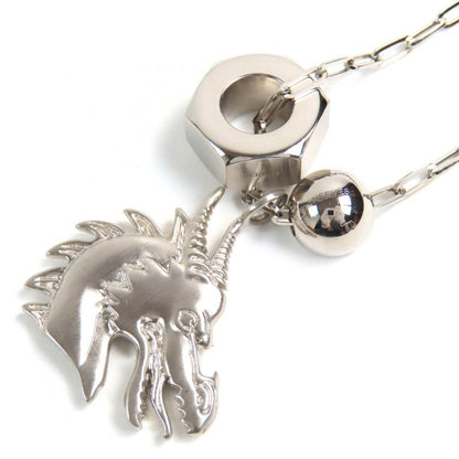 Hermes Talisman Dragon H Motif Pendant Necklace With Silver Box Made In France