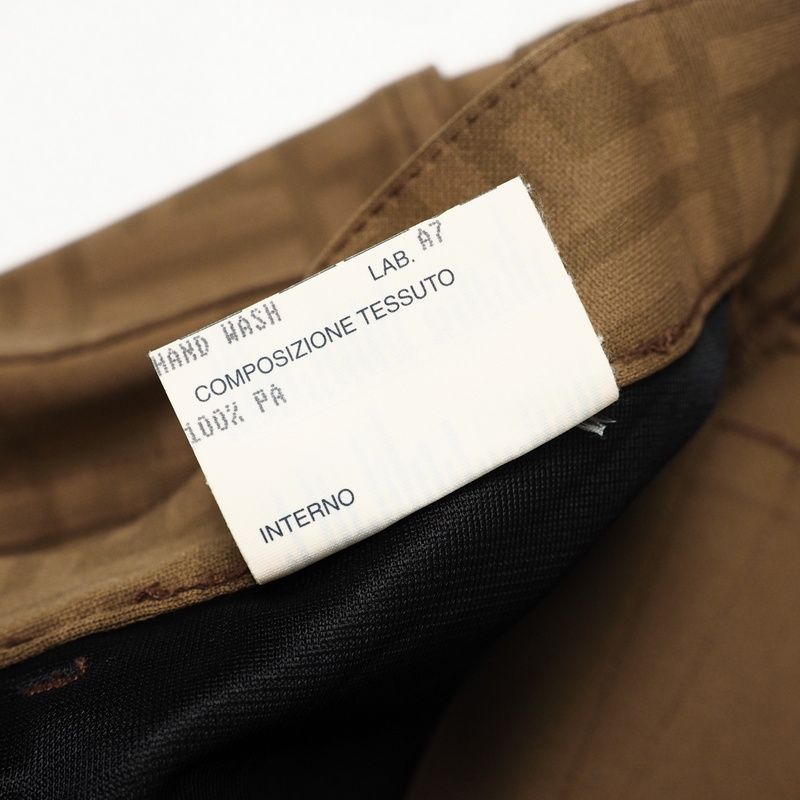 Fendi Vintage Pants Size I41 D35 Inch27 Zucca Stretch Pants Skinny Pants Made