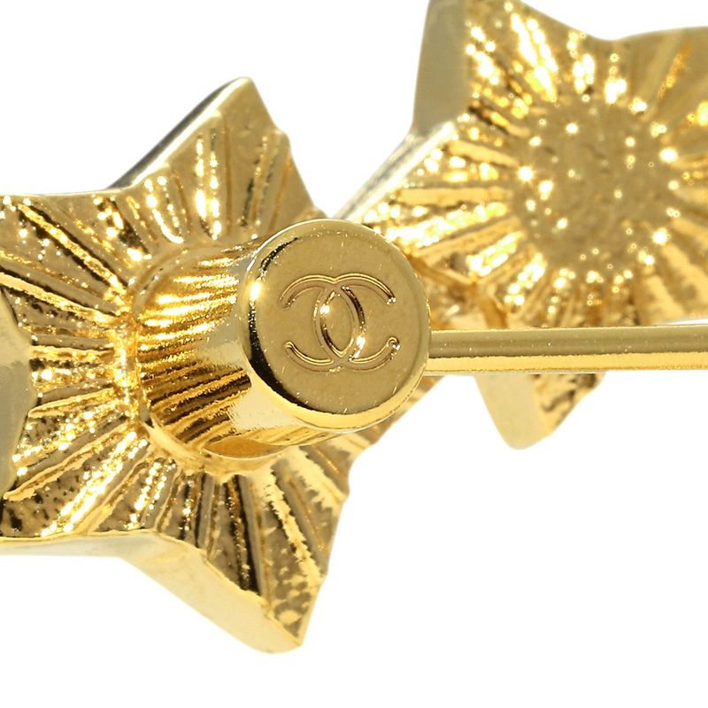 Chanel Brooch Rhinestone And Costume Pearl Brooch White/gold