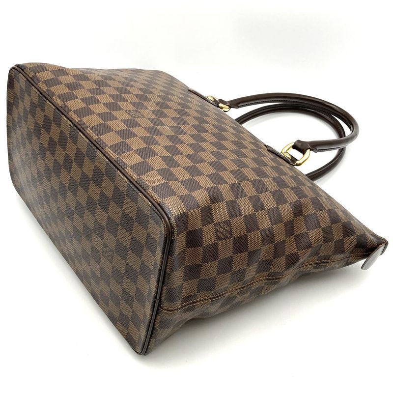 Louis Vuitton N51182 Saleya MM Tote Bag Damier Ebène Ladies Men Fashion