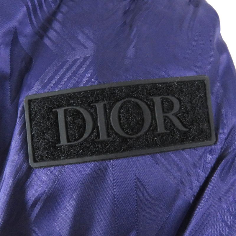 DIOR Homme 22AW 943c449c5711 CD Diamond Mirage Ski Capsule Down Jacket Purple