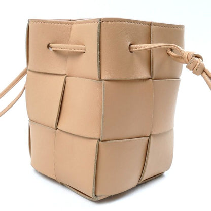 Bottega Veneta Bottega Veneta Mini Cassette Bucket Shoulder Bag Porridge