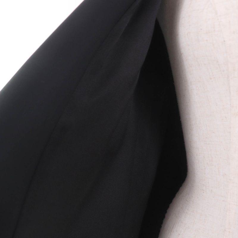 CHANEL Vintage 07P P31042v20717 Coco Mark Button Jacket With 4 Pockets Black