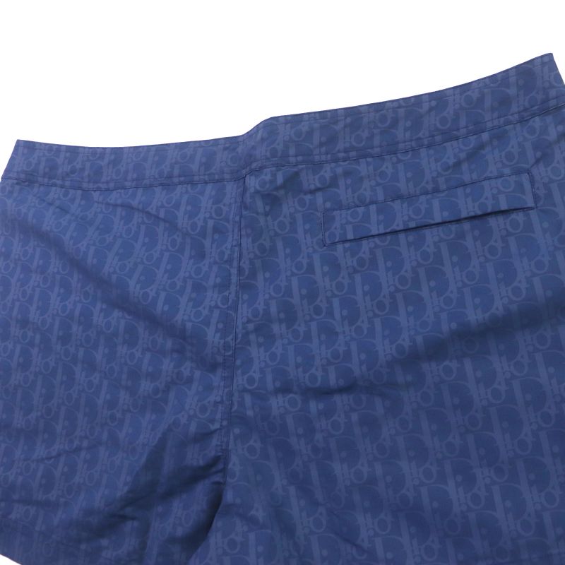  DIOR Homme 293b102ab041 Oblique Short Swim Shorts Navy XL Storage With Bag