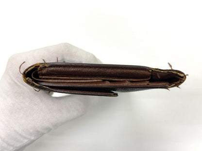 Louis Vuitton Monogram Porte Trésor International Long Wallet M61215 Brown Made