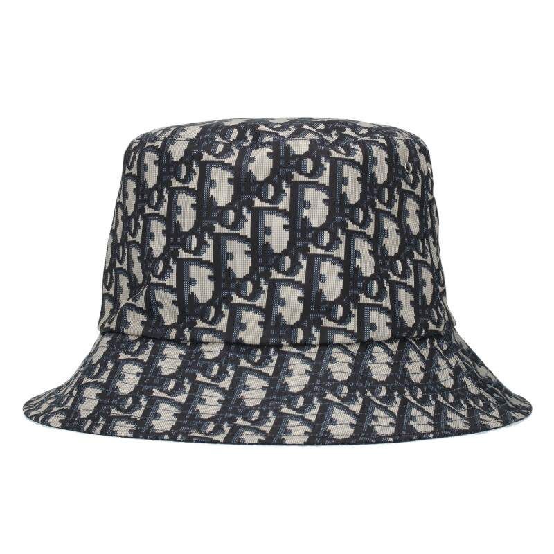 Christian Dior 95tdd923a130 Oblique Allover Reversible Bucket Hat Men's 57