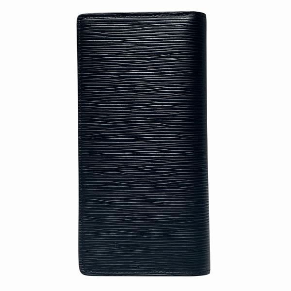 Louis Vuitton Epi Portefeuille Brazza M60622 Noir Black Long Wallet Bifold