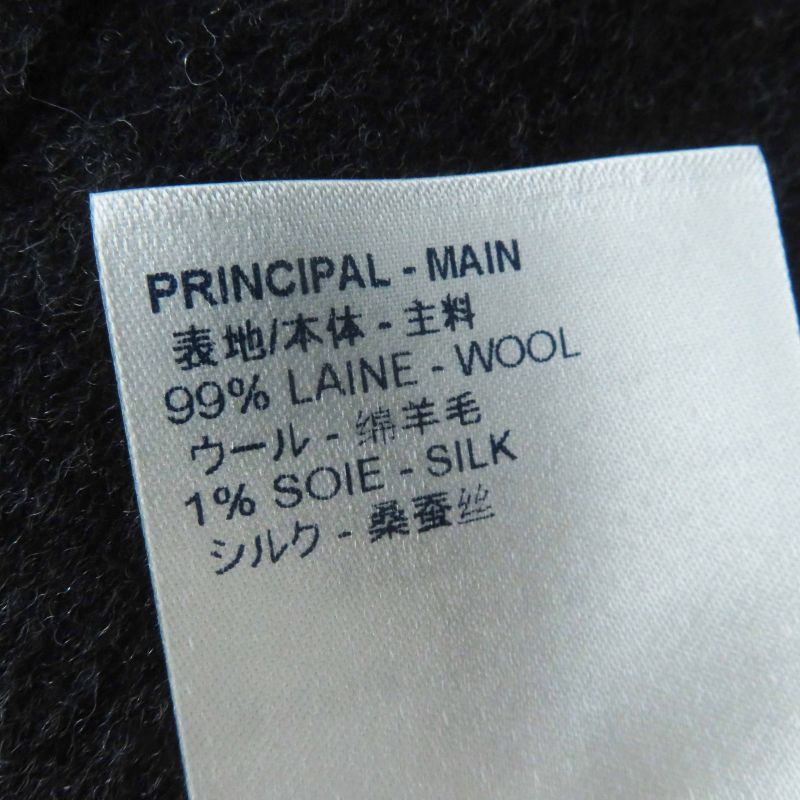 Louis Vuitton 20AW Wool Silk Monogram Sleeveless A-line Dress/dress Dark Grey