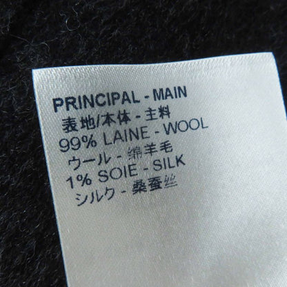 Louis Vuitton 20AW Wool Silk Monogram Sleeveless A-line Dress/dress Dark Grey