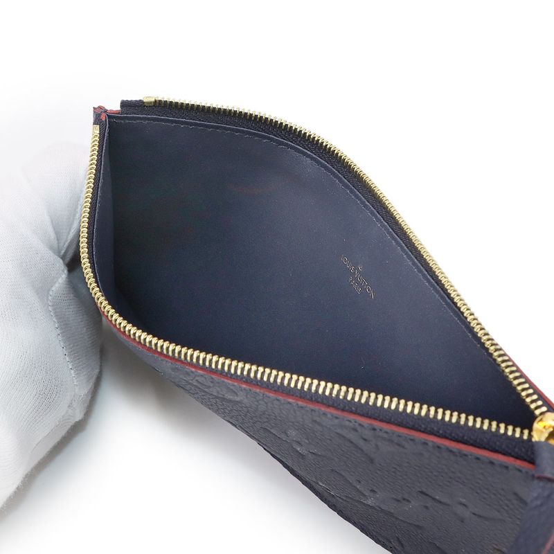 Louis Vuitton Monogram Empreinte Pochette Felicie Chain Wallet Leather Marline