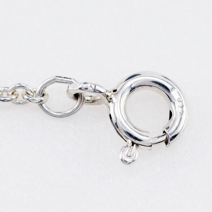 Tiffany & Co Open Heart Elsa Peretti 925 Silver Ladies 5.7g Necklace