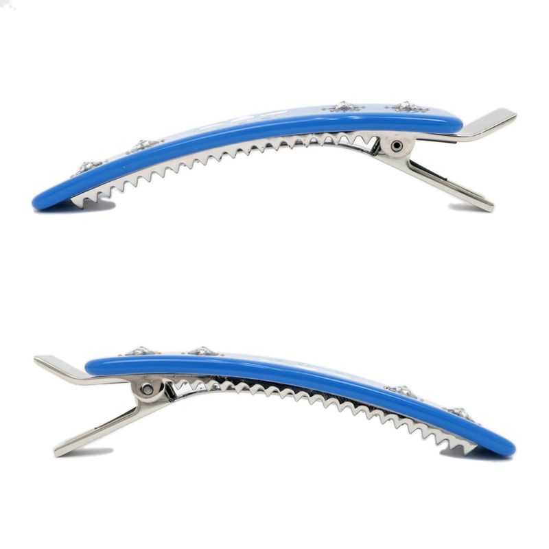 Gucci Adidas Collaboration Hair Clip Blue - Silver Color - Star