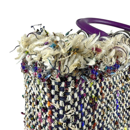 Christian DIOR Shoulder Bag Handbag Lady Dior