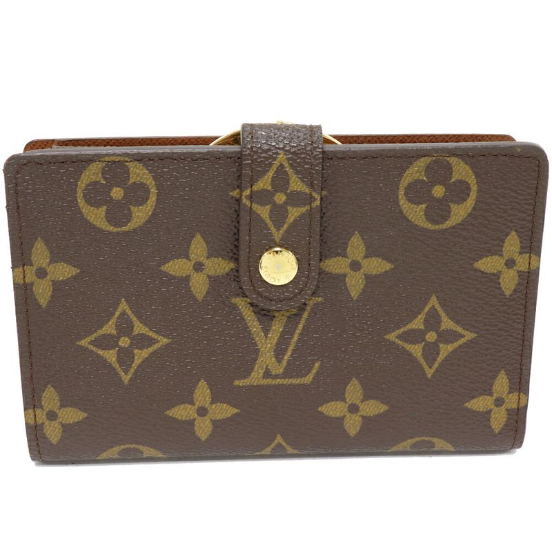 Louis Vuitton Monogram Portefeuille Viennois Wallet With Coin Purse M61674