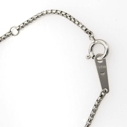 Finished Celine Necklace Pt850/900 Diamond D0.20 Ruby R0.02 Approx 12.4g