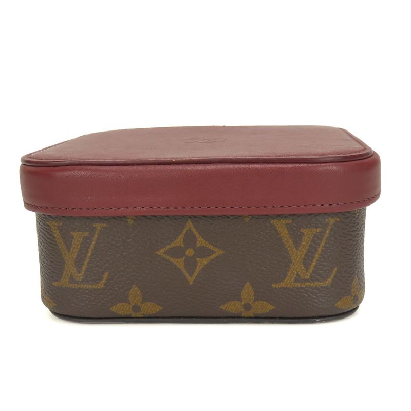 Louis Vuitton Accessory Pouch Boîte Camille MM Gi0019 Monogram Leather Bordeaux