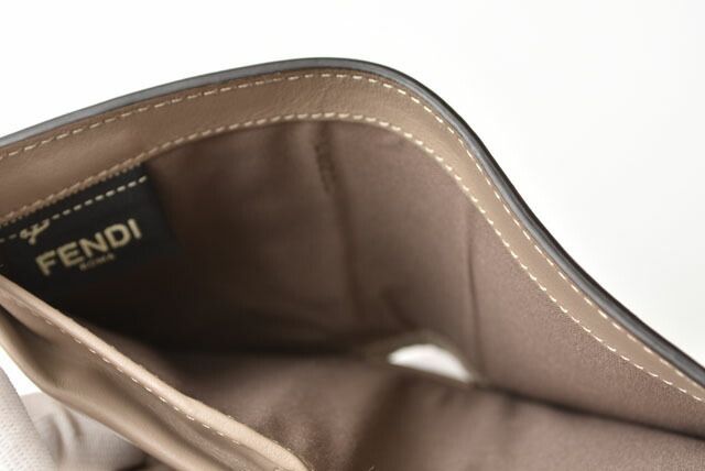 Fendi Wallet Fendi Foldable Wallet BY THE WAY Calf Leather ROSE 8m0387