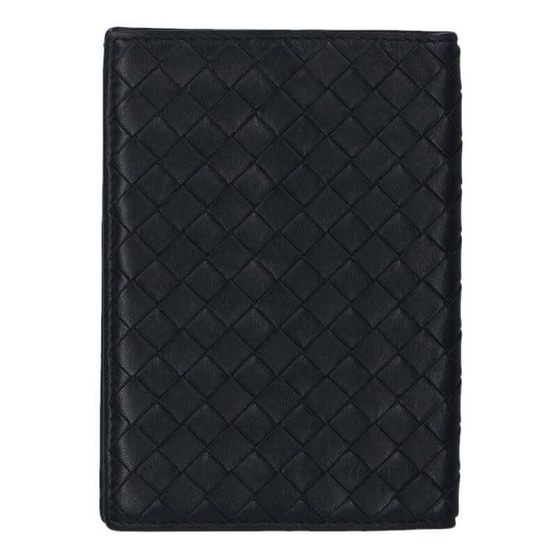 Bottega Veneta Intrecciato Leather Passport Case For Men