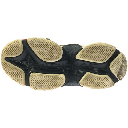 Balenciaga Triple S Vintage Processed Low Cut Sneakers 517334 Pinkish 37