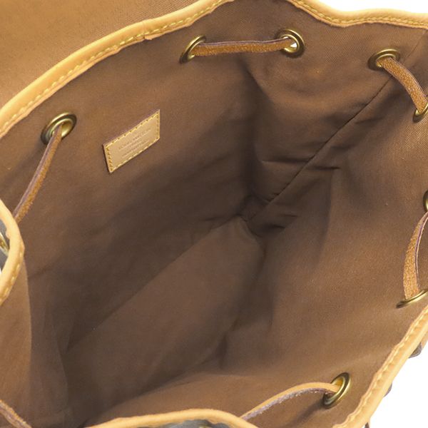 Louis Vuitton Backpack Daypack Sac a de Vosfort Monogram Canvas Monogram Gold