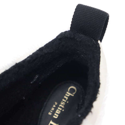 Christian Dior Short Design Boots Sneakers White 41