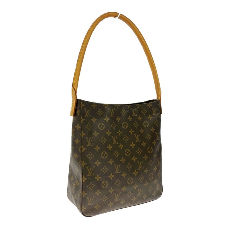 Louis Vuitton M51145 Monogram PVC Looping GM Shoulder Bag Brown 333551 Shoulder