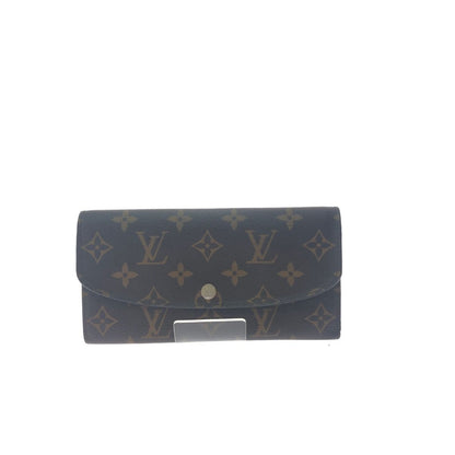 Louis Vuitton Women's Long Wallet Monogram Porte Feuille Emily M61289 Brown X