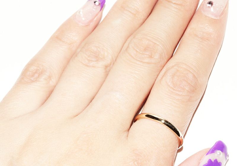 Cartier Ring 18K Yellow Gold Classic Wedding Ring 1895 Wedding Ring Width 25mm