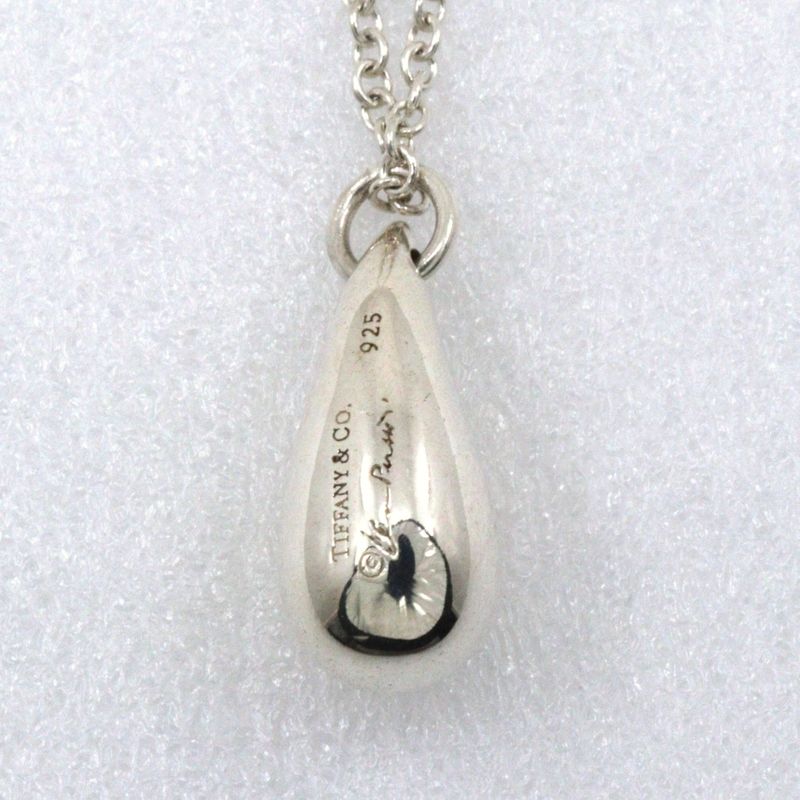 Tiffany & Co Teardrop Elsa Peretti 925 Silver Ladies 2.7g Necklace