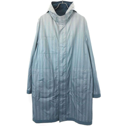 Louis Vuitton 22aw Reversible Damier Stripe Parka Rm222v Nf3 Hnk05w Blue 48