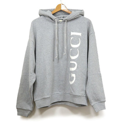 Gucci Pullover Hoodie 604974 M Gray Cotton