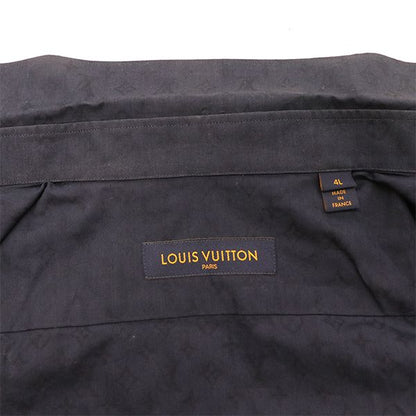 Louis Vuitton Virgil Abloh Monogram Long Sleeve Shirt Rm211e Zvu Hls41w Cotton