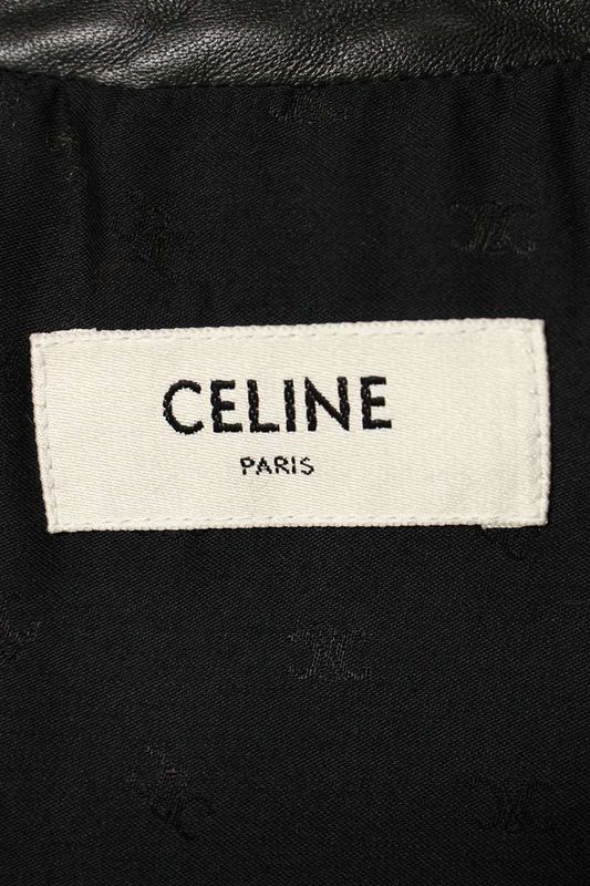 Celine 2l116583c.38no Soft Lambskin Mini Dress Women 36