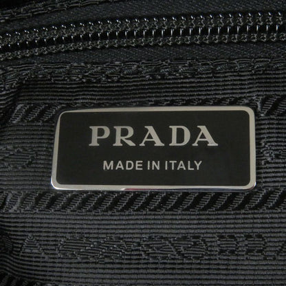Prada 1bc167 Re-nylon Triangle Logo Triangle Plate Shoulder Bag With Pouch