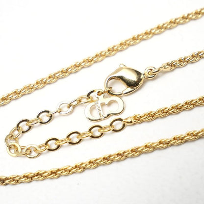 Christian DIOR Necklace Perfume Bottle Perfume Motif CD Logo Gold 20250901