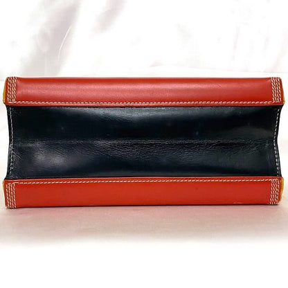 Loewe Handbag F21571 Red Yellow Top Handle
