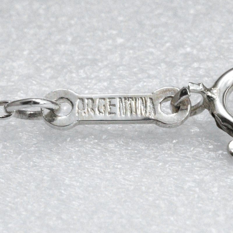 Tiffany & Co Open Teardrop Elsa Peretti 925 Silver Ladies 2.6g Necklace