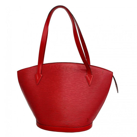 Louis Vuitton Tote Bag Epi Saint Jacques Shopping M52267 Castilian Red Women