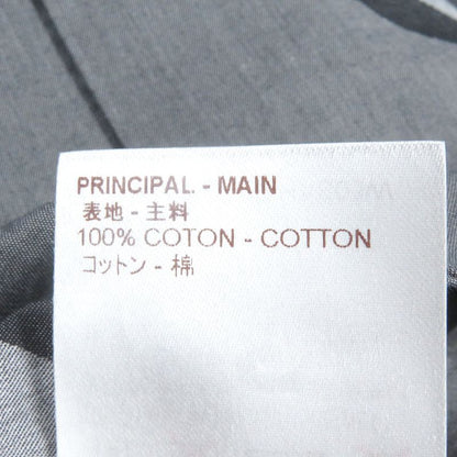 Louis Vuitton 100% Cotton Karakoram Long Sleeve Long Sleeve Shirt Grey XS Made