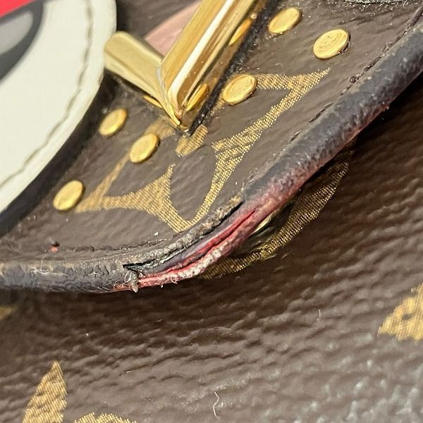 Louis Vuitton Monogram Portefeuille Victorine Bard M67244 Trifold Wallet For