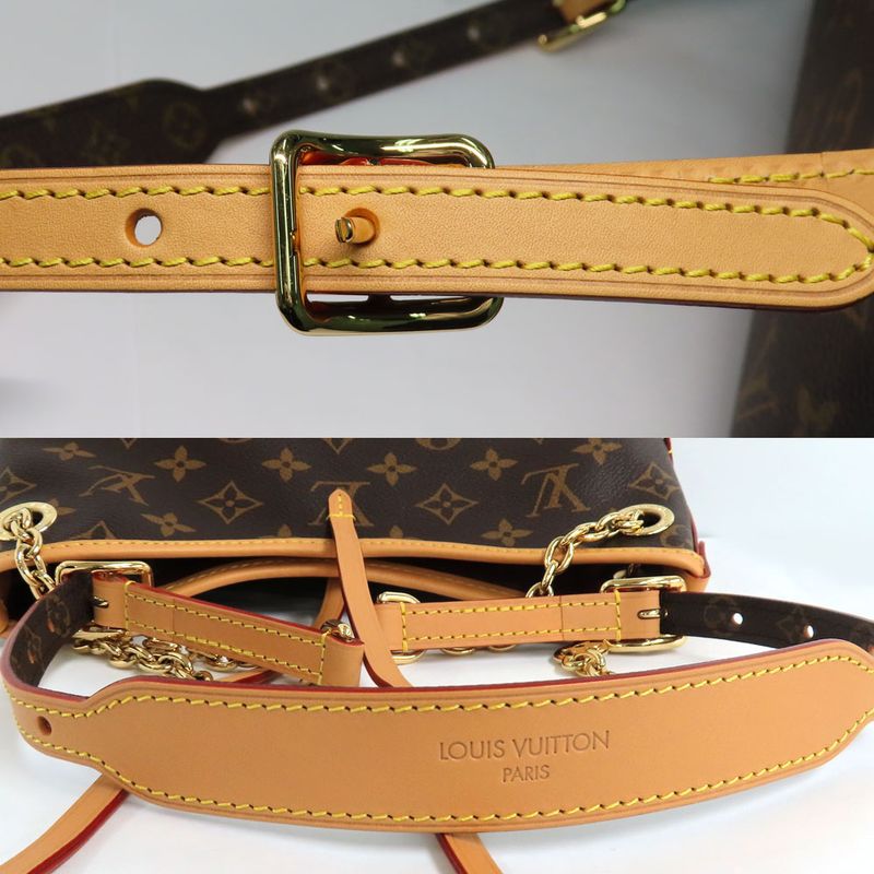 Louis Vuitton Carryall BB M13014 Monogram Shoulder Bag Brown Gdhardware