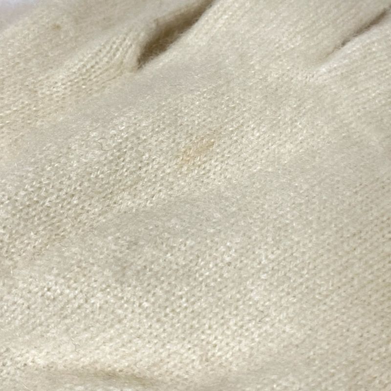 Hermes Gloves Women - Ivory And Brown Cashmere